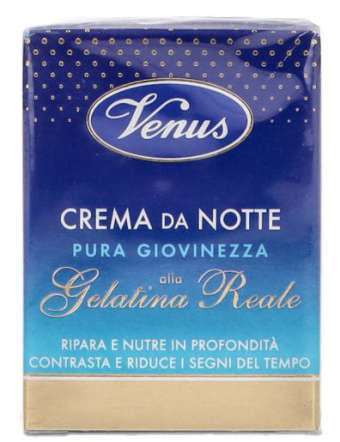 VENUS CREMA NOTTE ANTIRUGHE GELATINA REALE ML 50