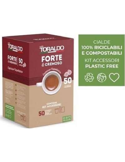 TORALDO KIT 50 CIALDE + ACCESSI FORTE E CREMOSO GR 700