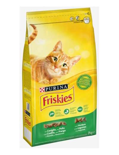 FRISKIES GATTO CONIGLIO POLLO VERDURE KG 2