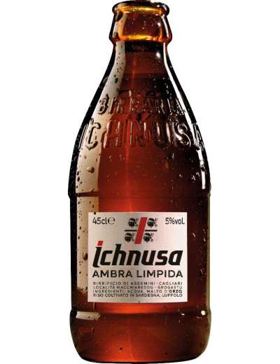 ICHNUSA BIRRA AMBRA LIMPIDA CL 45