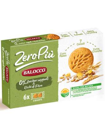 BALOCCO ZEROPIU' FROLLINI CEREALI GR 230
