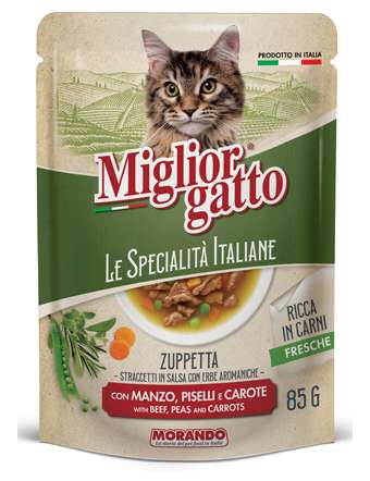 MIGLIORGATTO SPECIAL STRACCETTI MANZO GR 85