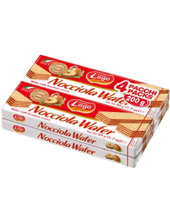 LAGO WAFER X4 NOCCIOLA GR 200