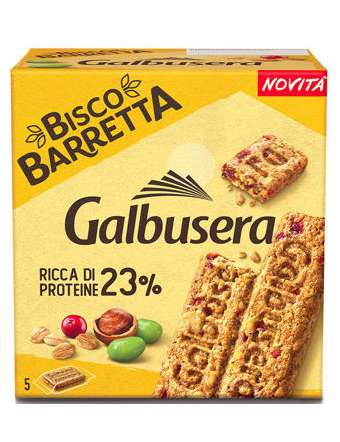 GALBUSERA BISCOBARRETTA PROTEIN GR 180