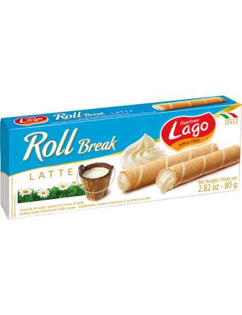 LAGO ROLL BREAK MAXI LATTE 80GR