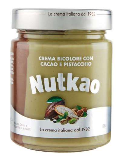 NUTKAO CREMA NOCCIOLA E PISTACCHIO 330GR