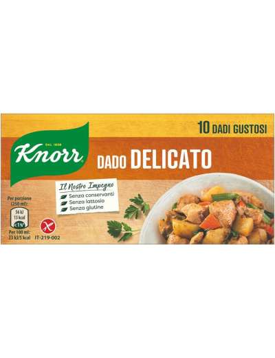 KNORR DADO DELICATO 10 CUBI
