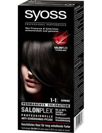SYOSS BY PALETTE COLORE NERO 20 1-1