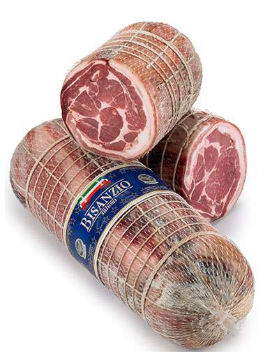 BISANZIO PANCETTA COPPATA 1/2 SV KG 2,6
