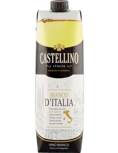 CASTELLINO VINO BIANCO BRIK LT 1 ***