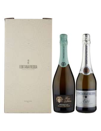 FONTANAFREDDA DUETTO BOLLICINE ASTI+PROSECCO