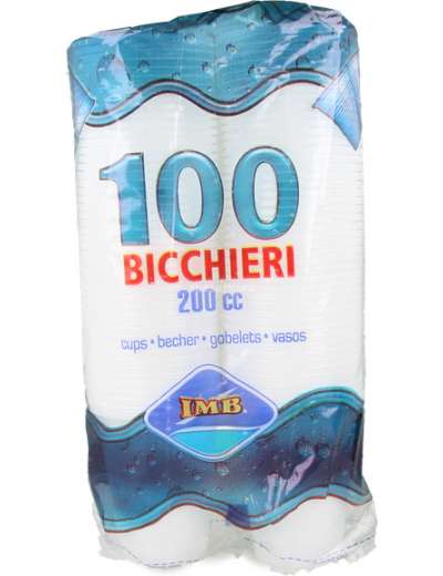 IMB BICCHIERI 200 CC 100/96 PZ DUPLO B