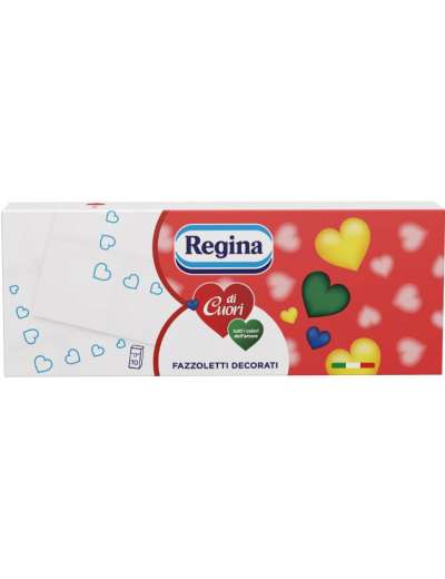 REGINA FAZZOLETTI DECORATI X 10
