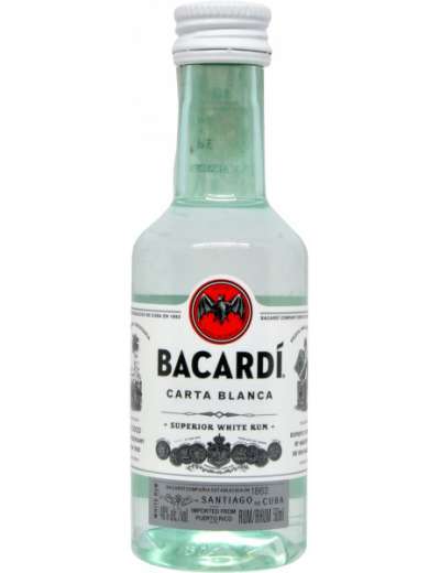 BACARDI CARTA BLANCA 40' CL 5