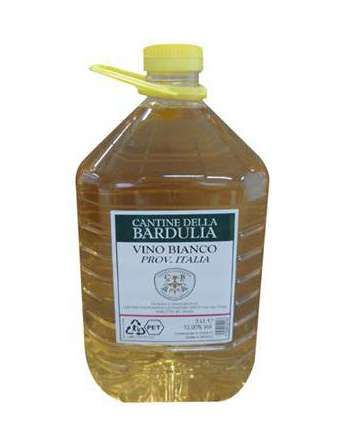 BARDULIA VINO BIANCO PET BLU LT 5