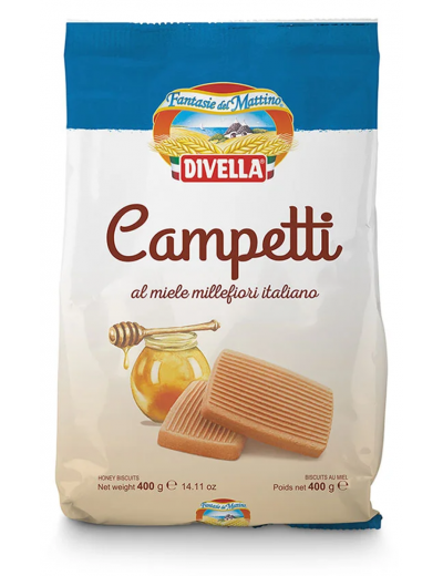 DIVELLA CAMPETTI MIELE BISCOTTI GR 400