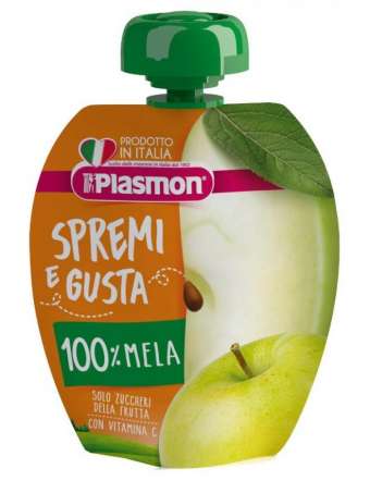 PLASMON SUCCO MELA SPREMI E GUSTA 100 GR