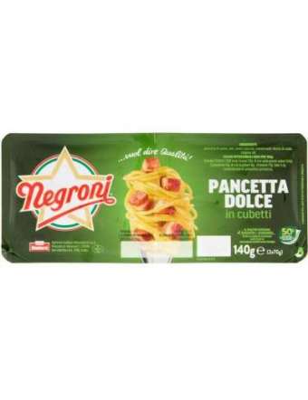 NEGRONI DADINI PANCETTA DOLCE 2X70GR 140