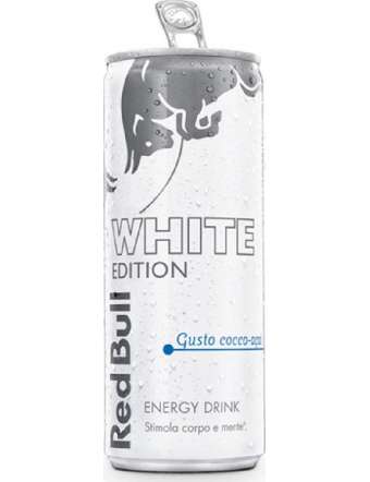 RED BULL WHITE EDITION COCCO ACAI LATTINA CL 25