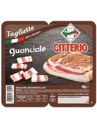 CITTERIO TAGLIETTE DI GUANCIALE GR 90