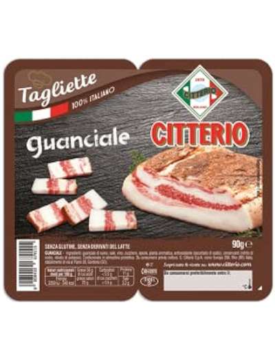 CITTERIO TAGLIETTE DI GUANCIALE GR 90