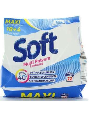 SOFT LAVATRICE CLASSI BLUE OXIGEN 18+4 MIS