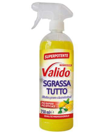 VALIDO SGRASSATORE UNIVERSA LIMONE ML 750