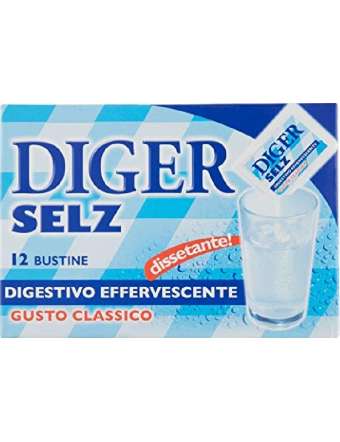 DIGER SELZ CLASSICO SAN PELLEGRINO IN SCATOLA DA 12 BUSTINE