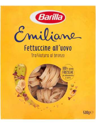 BARILLA UOVO FETTUCCINE EMILIANE NIDI GR 500