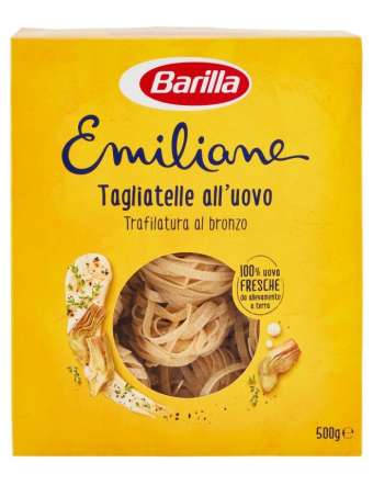 BARILLA UOVO TAGLIATELLE EMILIANE NIDI GR 500