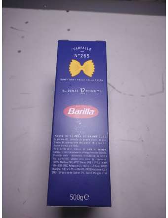 BARILLA N265 FARFALLE GR 500