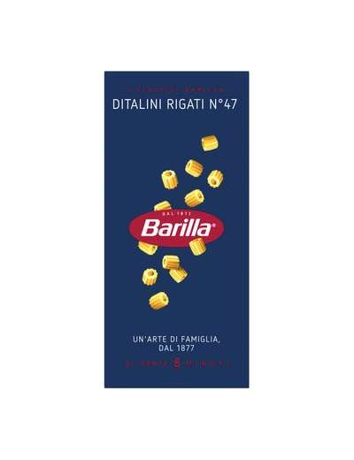 BARILLA N47 DITALINI RIGATI GR 500