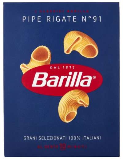BARILLA N91 PIPE RIGATE GR 500