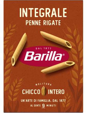 BARILLA PENNE RIGATE INTEGRALE GR 500