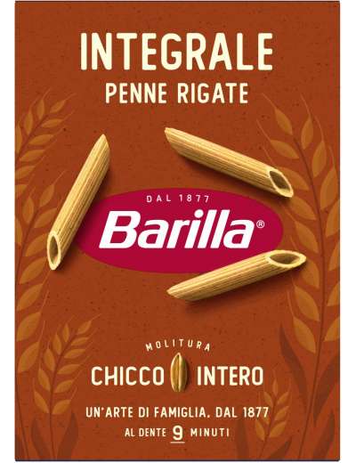 BARILLA PENNE RIGATE INTEGRALE GR 500