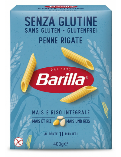 BARILLA SENZA GLUTINE PENNE RIGATE GR 400