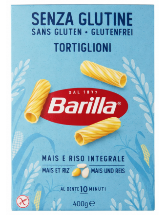 BARILLA SENZA GLUTINE TORTIGLIONI GR 400