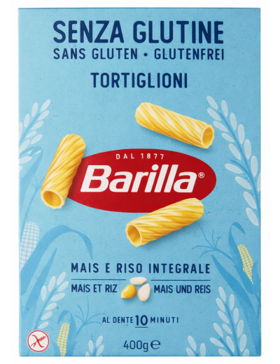BARILLA SENZA GLUTINE TORTIGLIONI GR 400