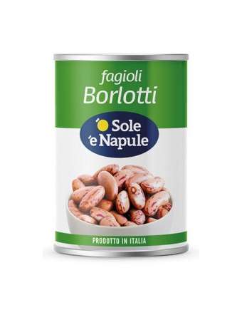 O SOLE E NAPULE FAGIOLI BORLOTTI GR 400