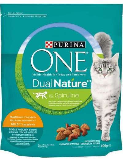 PURINA ONE DUALNATURE POLLO GATTO GR 400