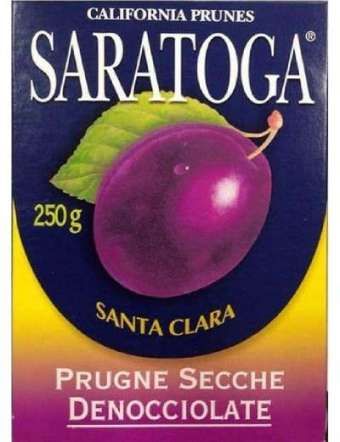 SARATOGA PRUGNE DENOCCIOLATE SECCHE GR 250