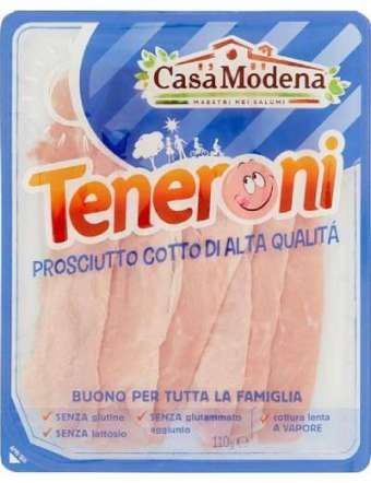 TENERONI AFFETTATO PROSCIUTTO COTTO GR 110
