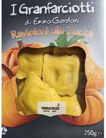 EMMA GIORDANI RAVIOLONI ZUCCA GR 250