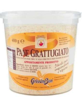 GRISSIN BON PANE GRATTUGIATO VASO GR 400