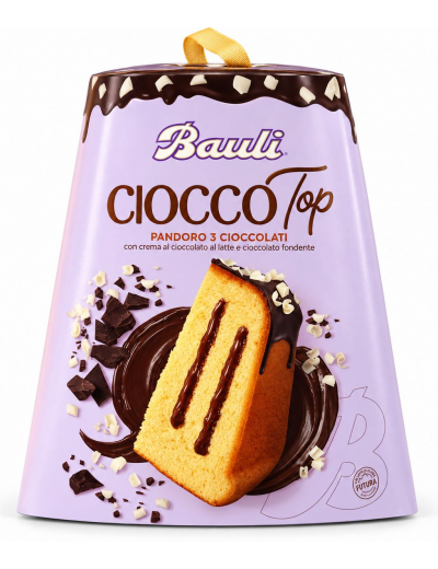 BAULI PANDORO CIOCCO TOP TRIPLO CIOCCOLATO GR 750
