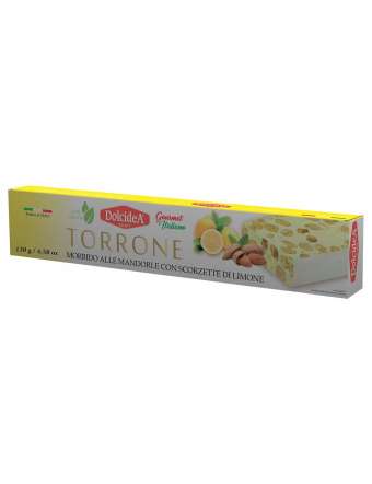 DOLCIDEA TORRONE MORBIDO MANDORLE E LIMONE GR 130