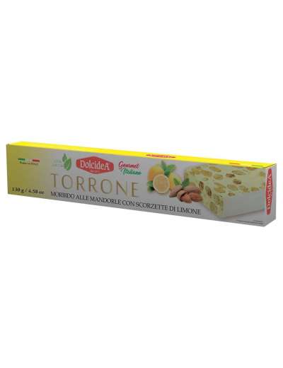 DOLCIDEA TORRONE MORBIDO MANDORLE E LIMONE GR 130