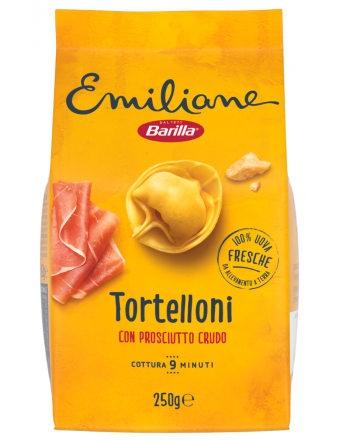 BARILLA TORTELLONI PROSCIUTTO CRUDO E PARMIGIANO GR 250