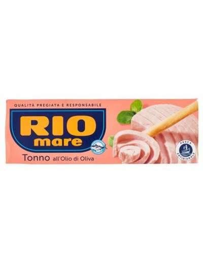 RIO MARE TONNO PESCA TRADIZIONALE ARTIGIANALE 3X65 GR 195