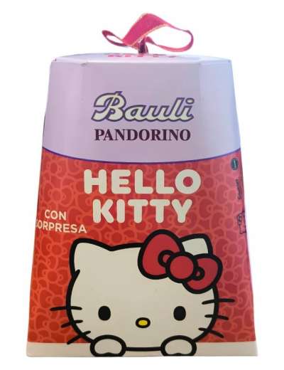 BAULI MINI PANDORO HELLO KITTY GR 90